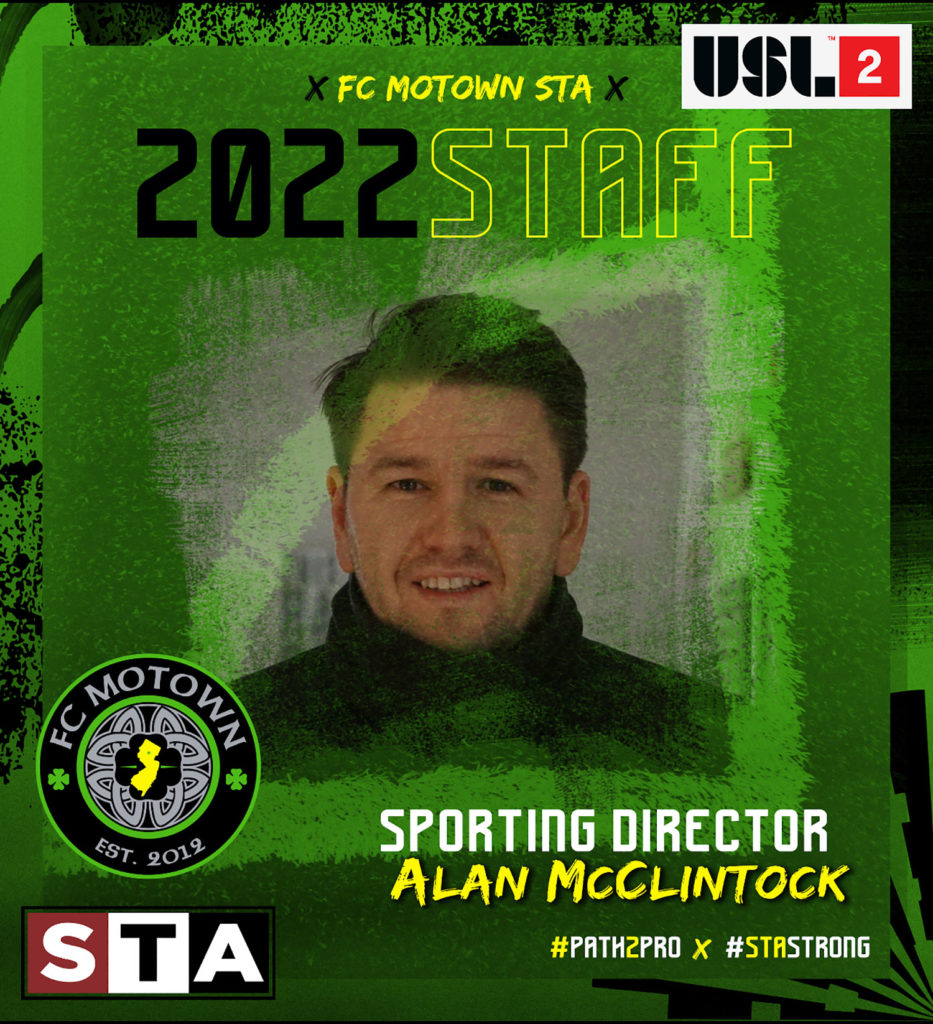 Alan McClintock, Sporting Director